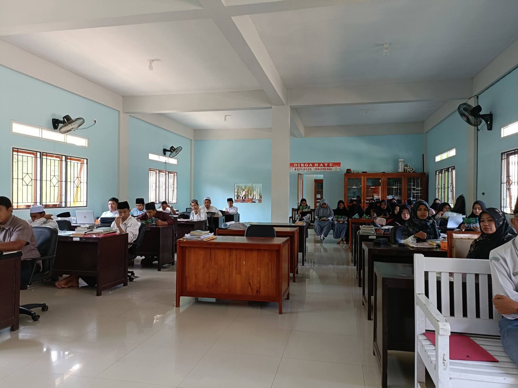 Sosialisasi PMB IAI Diniyyah Pekanbaru di Pondok Pesantren Bahrul Ulum Pasir Pengaraian Rohul